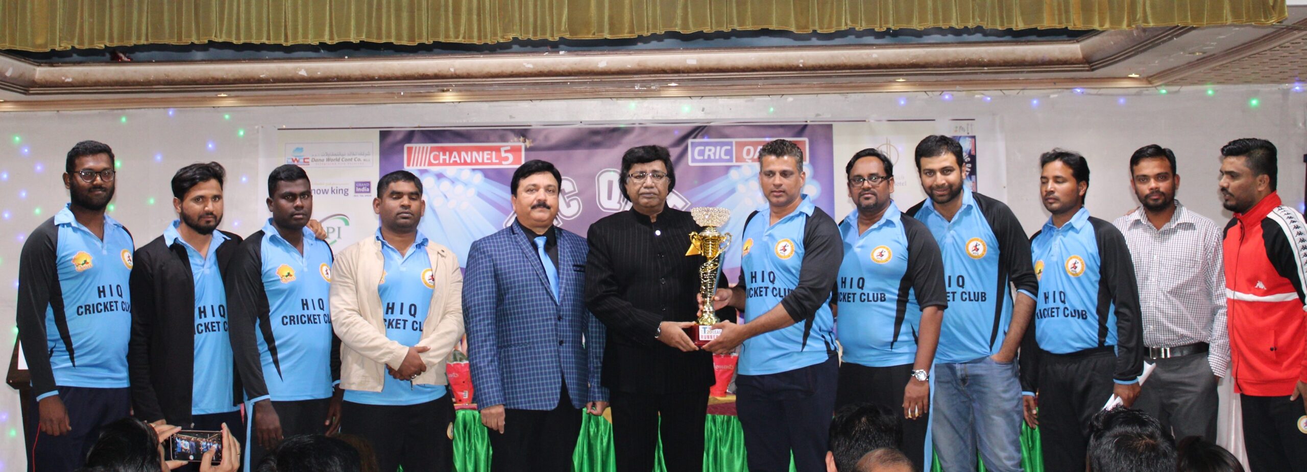 HIO Cricket Club Runner Up Nov 2019